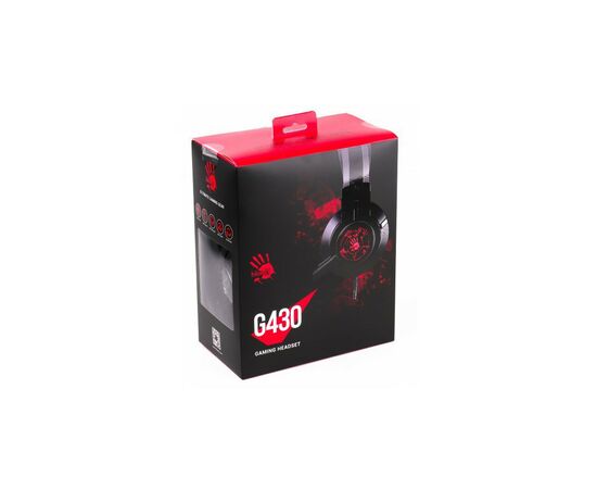 Навушники A4Tech G430 Bloody Black, зображення 2 Навушники A4Tech G430 Bloody Black, зображення 2