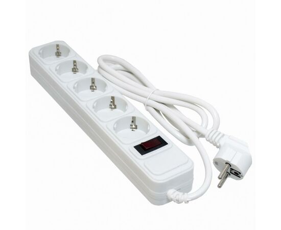 Мережевий фільтр живлення Patron 3m (SP-1053W), 5 розеток White (EXT-PN-SP-1053W)