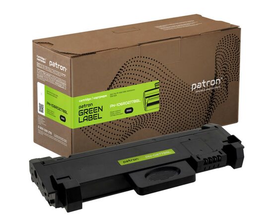 Тонер-картридж Patron XEROX Ph3052/106R02778 GREEN Label (PN-106R02778GL)