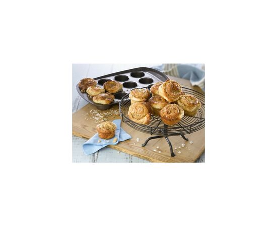 Форма для выпечки Pyrex Asimetria 38 х 25 см для маффинов 12 ячеек (AS12BU0), изображение 3 Форма для выпечки Pyrex Asimetria 38 х 25 см для маффинов 12 ячеек (AS12BU0), изображение 3