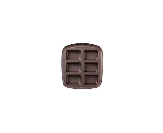 Форма для выпечки Pyrex Asimetria мини-cake 6 ячеек (AS06BL0), изображение 2 Форма для выпечки Pyrex Asimetria мини-cake 6 ячеек (AS06BL0), изображение 2