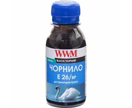 Чернила WWM Epson XP-600/XP-605/XP-700 100г Black pigm. (E26/BP-2)