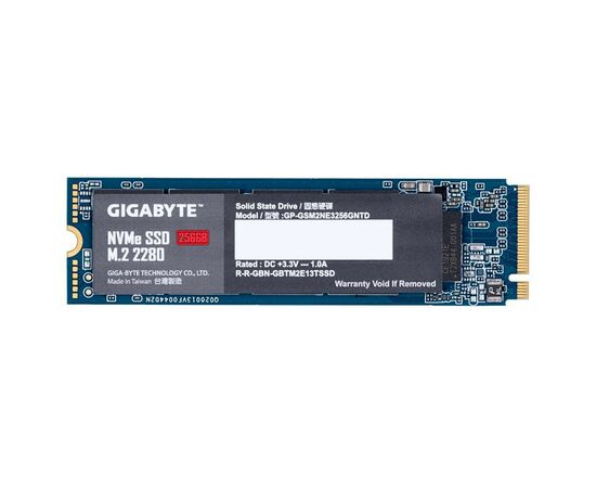 Накопитель SSD M.2 2280 256GB GIGABYTE (GP-GSM2NE3256GNTD), изображение 2 Накопитель SSD M.2 2280 256GB GIGABYTE (GP-GSM2NE3256GNTD), изображение 2