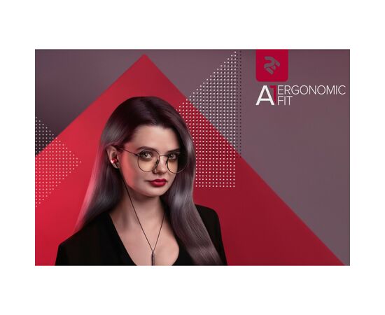 Наушники 2E A1 ErgonomicFit Чорний (2E-IEA1BK), изображение 4 Наушники 2E A1 ErgonomicFit Чорний (2E-IEA1BK), изображение 4