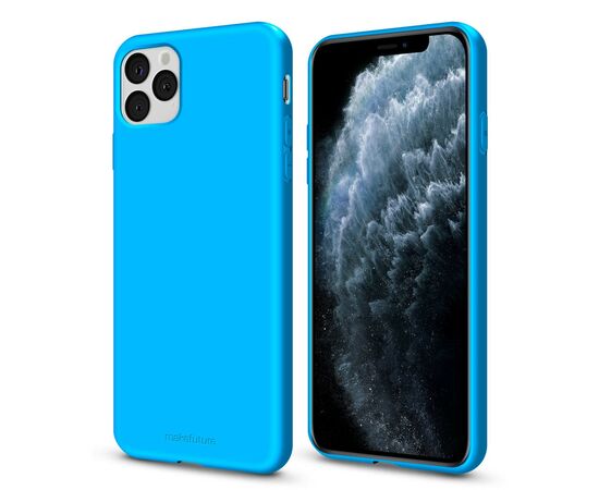 Чохол до моб. телефона MakeFuture Flex Case (Soft-touch TPU) Apple iPhone 11 Pro Max Light Blu (MCF-AI11PMLB), зображення 2 Чохол до моб. телефона MakeFuture Flex Case (Soft-touch TPU) Apple iPhone 11 Pro Max Light Blu (MCF-AI11PMLB), зображення 2