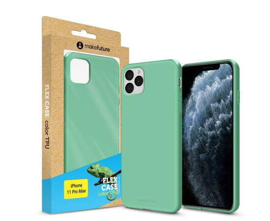 Чохол до моб. телефона MakeFuture Flex Case (Soft-touch TPU) Apple iPhone 11 Pro Max Olive (MCF-AI11PMOL)