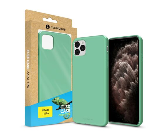 Чохол до моб. телефона MakeFuture Flex Case (Soft-touch TPU) Apple iPhone 11 Pro Olive (MCF-AI11POL)