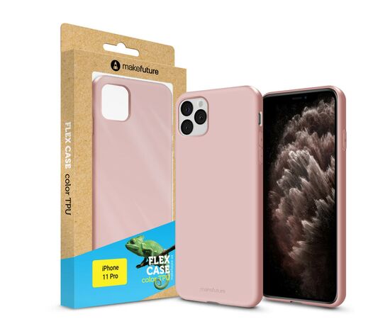 Чохол до моб. телефона MakeFuture Flex Case (Soft-touch TPU) Apple iPhone 11 Pro Rose (MCF-AI11PRS)