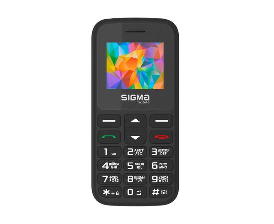 Мобильный телефон Sigma Comfort 50 HIT2020 Black (4827798120910)