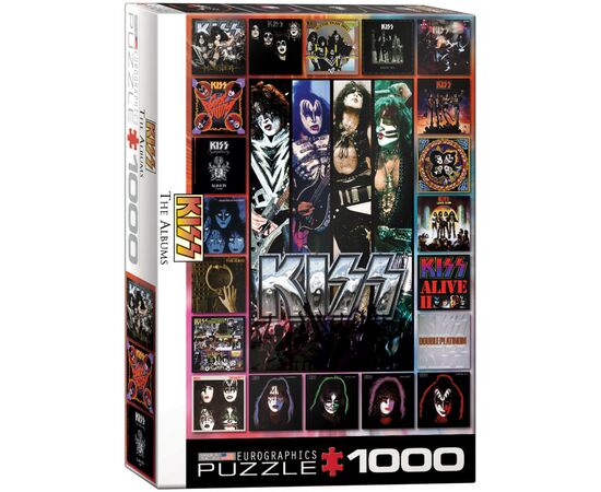 Пазл Eurographics KISS. Альбомы 1000 элементов (6000-5305)