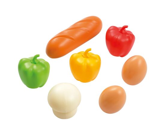 Игровой набор Ecoiffier Тележка для продуктов с аксессуарами (000977), изображение 2 Игровой набор Ecoiffier Тележка для продуктов с аксессуарами (000977), изображение 2