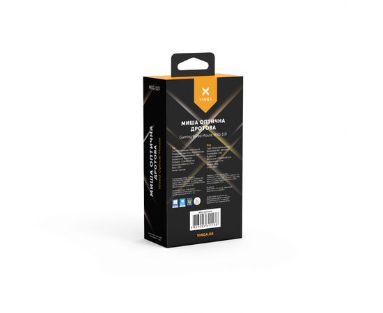 Мишка Vinga MSG-110 Black, зображення 4 Мишка Vinga MSG-110 Black, зображення 4