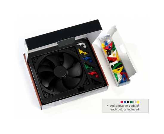 Кулер для корпуса Noctua NF-A14PWM CHROMAX.BLACK.SWAP, изображение 2 Кулер для корпуса Noctua NF-A14PWM CHROMAX.BLACK.SWAP, изображение 2