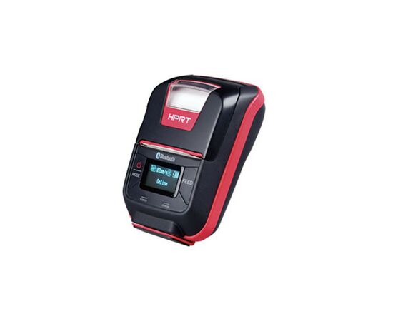 Принтер чеков HPRT HM-E200 мобільний, Bluetooth, USB, червоний+чорний (14657), изображение 2 Принтер чеков HPRT HM-E200 мобільний, Bluetooth, USB, червоний+чорний (14657), изображение 2