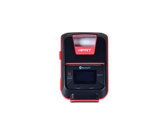 Принтер чеків HPRT HM-E200 мобільний, Bluetooth, USB, червоний+чорний (14657)
