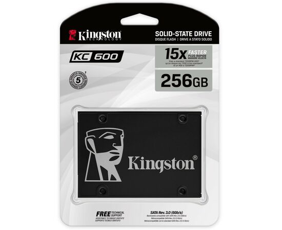 Накопитель SSD 2.5" 256GB Kingston (SKC600B/256G), изображение 3 Накопитель SSD 2.5" 256GB Kingston (SKC600B/256G), изображение 3