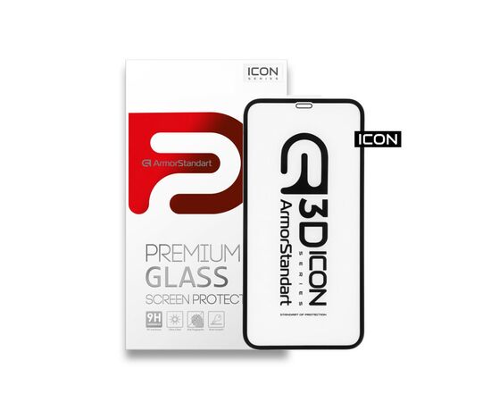 Скло захисне Armorstandart Icon 3D для Apple iPhone 11 Pro Black (ARM55720-GI3D-BK)