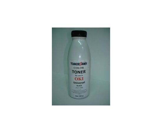 Тонер OKI UNIVERSAL, 100г Black Tomoegawa (TG-O-100B)