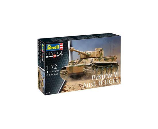 Сборная модель Revell Танк Тигр уровень 4, 1:72 (RVL-03262)