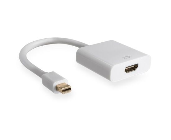 Переходник Mini Display port M to HDMI F white Vinga (VCPMDPHDMIWH), изображение 2 Переходник Mini Display port M to HDMI F white Vinga (VCPMDPHDMIWH), изображение 2