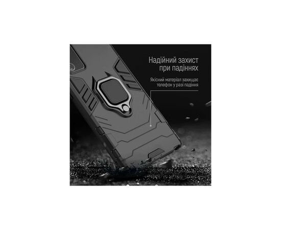 Чехол для мобильного телефона ColorWay AntiShock Magnet Ring Xiaomi Redmi 13C Blue (CW-CAMRXR13C-DB), изображение 2 Чехол для мобильного телефона ColorWay AntiShock Magnet Ring Xiaomi Redmi 13C Blue (CW-CAMRXR13C-DB), изображение 2