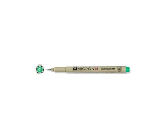 Лайнер Sakura Pigma Micron (0.1) 0,25 мм Зеленый (084511306349), изображение 3 Лайнер Sakura Pigma Micron (0.1) 0,25 мм Зеленый (084511306349), изображение 3