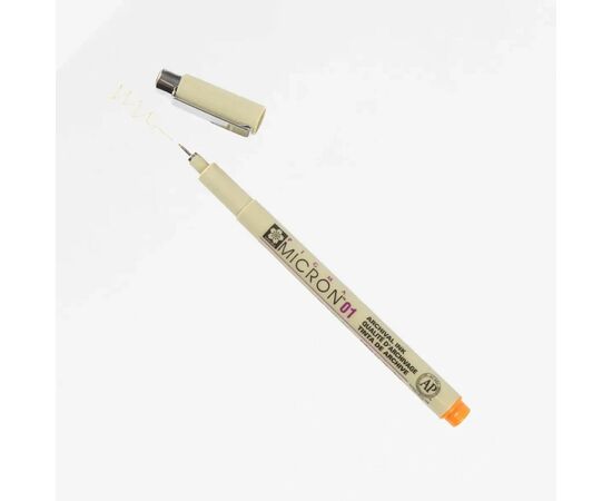 Лайнер Sakura Pigma Micron (0.1) 0,25 мм Оранжевый (084511306295), изображение 2 Лайнер Sakura Pigma Micron (0.1) 0,25 мм Оранжевый (084511306295), изображение 2