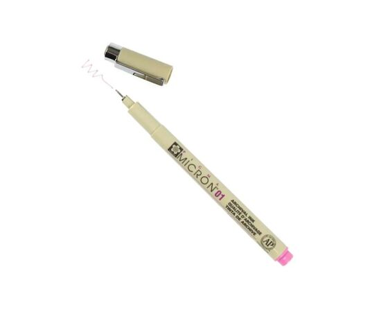 Лайнер Sakura Pigma Micron (0.1) 0,25 мм Розовый (084511306325), изображение 2 Лайнер Sakura Pigma Micron (0.1) 0,25 мм Розовый (084511306325), изображение 2