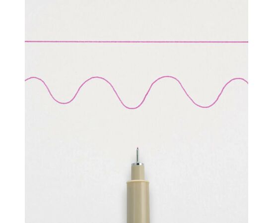 Лайнер Sakura Pigma Micron (0.1) 0,25 мм Розовый (084511306325), изображение 4 Лайнер Sakura Pigma Micron (0.1) 0,25 мм Розовый (084511306325), изображение 4