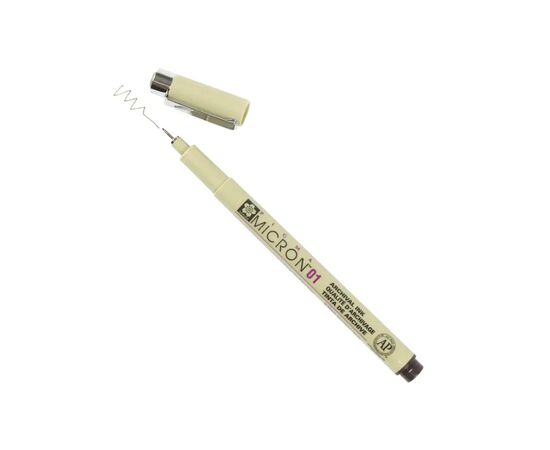 Лайнер Sakura Pigma Micron (0.1) 0,25 мм Сепия (084511389571), изображение 2 Лайнер Sakura Pigma Micron (0.1) 0,25 мм Сепия (084511389571), изображение 2