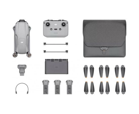 Квадрокоптер DJI Air 3 Fly More Combo with RC-N2 пульт без дісплея (CP.MA.00000692.04), зображення 11 Квадрокоптер DJI Air 3 Fly More Combo with RC-N2 пульт без дісплея (CP.MA.00000692.04), зображення 11
