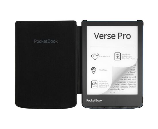 Чохол до електронної книги Pocketbook 629_634 Shell series black (H-S-634-K-CIS), зображення 7 Чохол до електронної книги Pocketbook 629_634 Shell series black (H-S-634-K-CIS), зображення 7