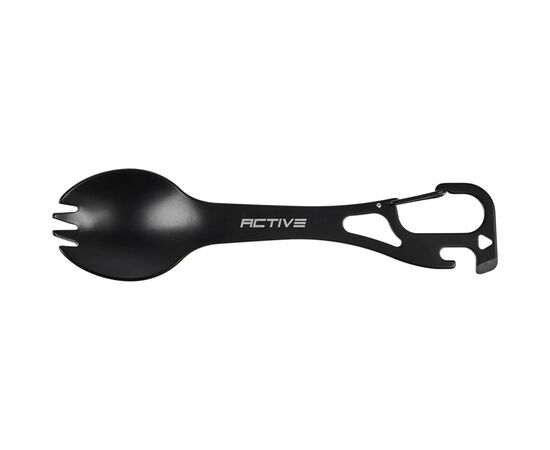 Ложка-вилка туристическая Active Taller Black (GHKS001-H)