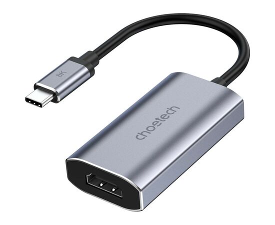 Переходник USB-C to HDMI 8K 60 Hz Choetech (HUB-H16-GY), изображение 2 Переходник USB-C to HDMI 8K 60 Hz Choetech (HUB-H16-GY), изображение 2