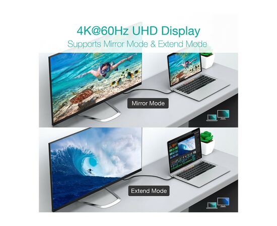 Дата кабель USB-С to USB-С 2.0m 100W 4K60Hz USB3.1 GEN2 Choetech (XCC-1007-V2-BK), изображение 3 Дата кабель USB-С to USB-С 2.0m 100W 4K60Hz USB3.1 GEN2 Choetech (XCC-1007-V2-BK), изображение 3
