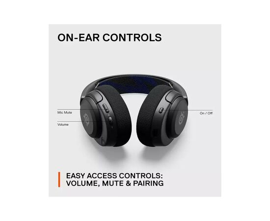 Наушники SteelSeries Arctis Nova 4P Wireless Black (SS61641), изображение 12 Наушники SteelSeries Arctis Nova 4P Wireless Black (SS61641), изображение 12