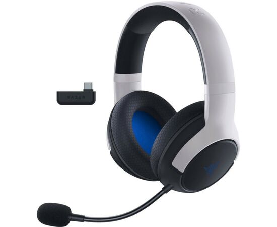 Навушники Razer Kaira Hyperspeed for PS5 Bluetooth White/Black (RZ04-03980200-R3G1)
