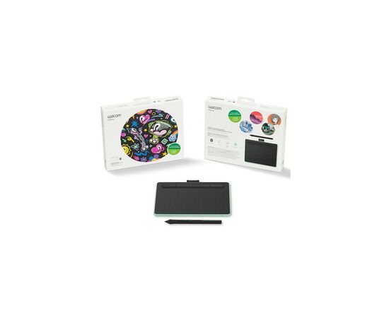 Графический планшет Wacom Intuos S Bluetooth pistachio (CTL-4100WLE-N), изображение 10 Графический планшет Wacom Intuos S Bluetooth pistachio (CTL-4100WLE-N), изображение 10