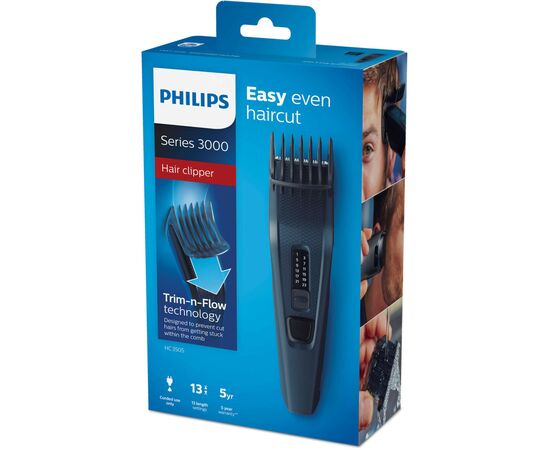Машинка для стрижки Philips HC3505/15, изображение 5 Машинка для стрижки Philips HC3505/15, изображение 5