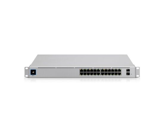 Комутатор мережевий Ubiquiti USW-Pro-24-POE, зображення 4