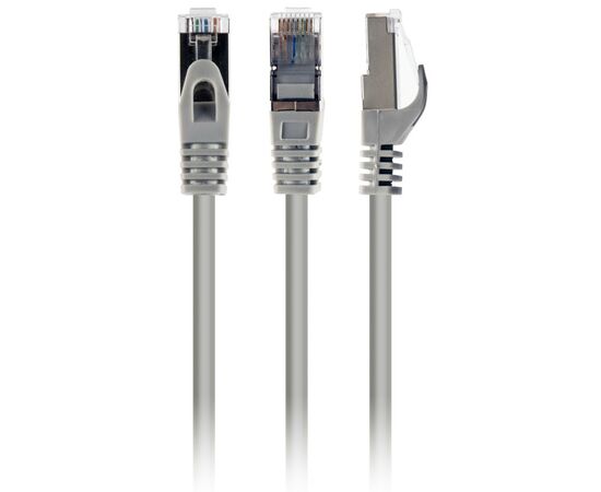 Патч-корд 5м S/FTP Cat 6A CU LSZH grey Cablexpert (PP6A-LSZHCU-5M)