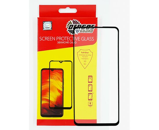 Скло захисне Dengos Full Glue Samsung Galaxy A51 (black) (TGFG-99)