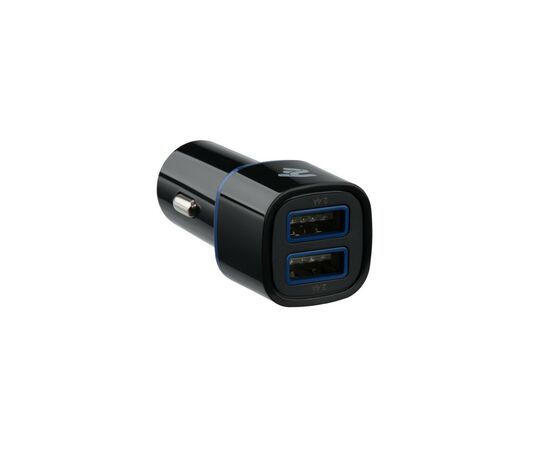Зарядное устройство 2E Dual USB Car Charger 2.4A&2.4A, black (2E-ACR01-B), изображение 2 Зарядное устройство 2E Dual USB Car Charger 2.4A&2.4A, black (2E-ACR01-B), изображение 2