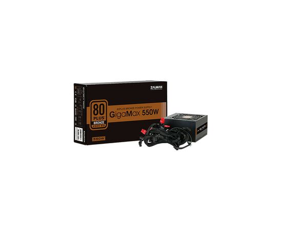 Блок живлення Zalman 550W GigaMax (ZM550-GVII), зображення 4 Блок живлення Zalman 550W GigaMax (ZM550-GVII), зображення 4
