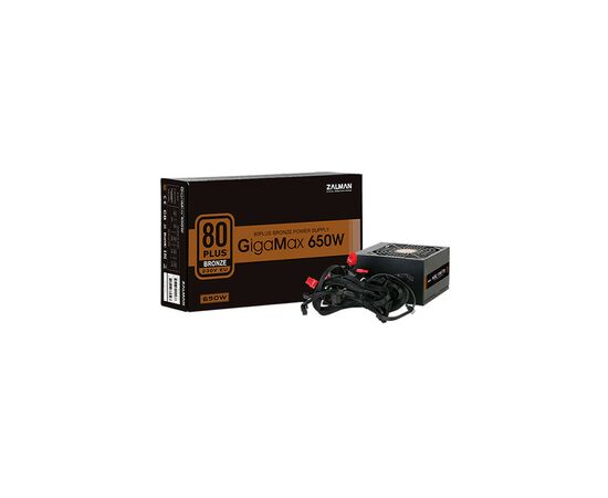 Блок питания Zalman 650W GigaMax (ZM650-GVII), изображение 4 Блок питания Zalman 650W GigaMax (ZM650-GVII), изображение 4
