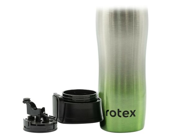 Термокружка Rotex Green 450 мл (RCTB-309/3-450), изображение 3 Термокружка Rotex Green 450 мл (RCTB-309/3-450), изображение 3