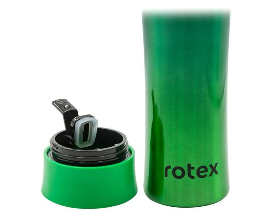 Термокружка Rotex Green 450 мл (RCTB-312/3-450), изображение 3 Термокружка Rotex Green 450 мл (RCTB-312/3-450), изображение 3