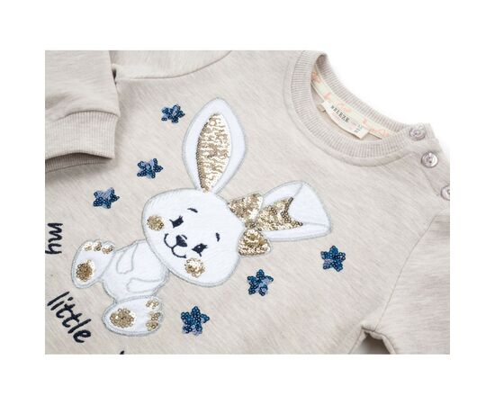 Набор детской одежды Breeze с зайками (13701-80G-beige), изображение 7 Набор детской одежды Breeze с зайками (13701-80G-beige), изображение 7