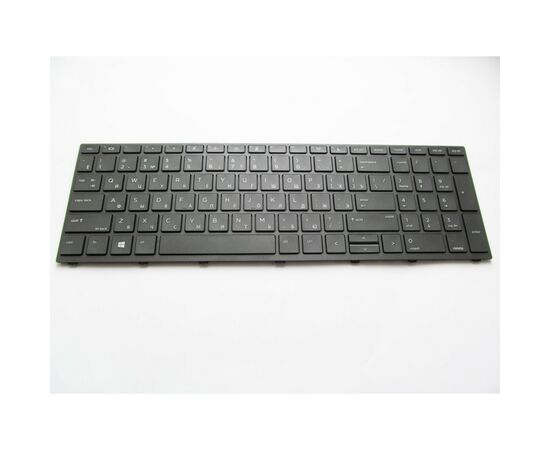 Клавиатура ноутбука HP ProBook 450/455/470 G5 черная с черной (A46063)