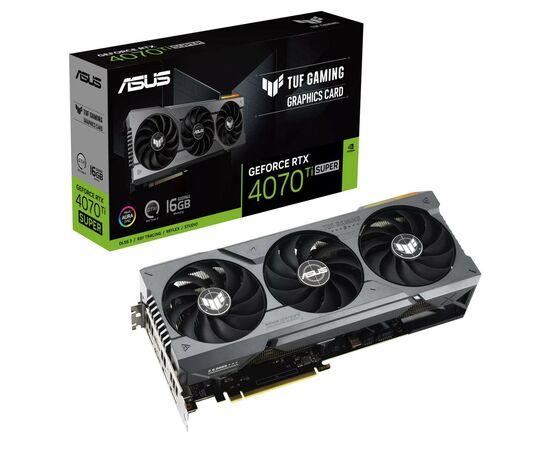 Видеокарта ASUS GeForce RTX4070Ti SUPER 16Gb TUF GAMING (TUF-RTX4070TIS-16G-GAMING), изображение 11 Видеокарта ASUS GeForce RTX4070Ti SUPER 16Gb TUF GAMING (TUF-RTX4070TIS-16G-GAMING), изображение 11